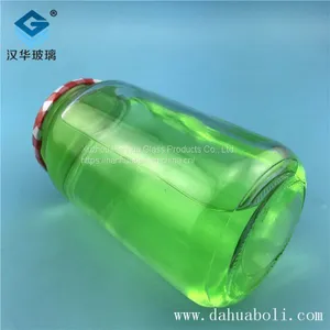 Wholesale 550ml Can Glass Bottle Manufacturer, Glass Pickle Bottle thumbnail-4