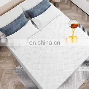 Body Temperature Regulating Hypoallergenic Waterproof Mattress Pad thumbnail-1