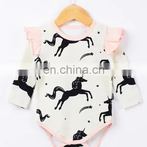 Soft Wear Baby Jumpsuit Cute Printed Rompers Baby Wear thumbnail-1
