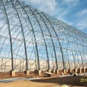 Comprehensive Solid Waste Utilization Project Steel Space Frame Structure Barrel Storage Project in Shanxi thumbnail-2
