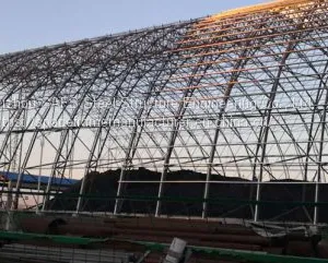 Large Span Space Frame Coal Storage Shed thumbnail-5