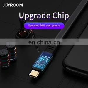 JOYROOM Zinc Alloy Nylon Braided 8 Pins Auto Disconnect USB Cable for IPhone Mobile thumbnail-2