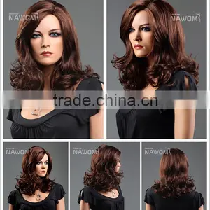 W3382 Hot Sale Short Curly Human Hair Wig thumbnail-5