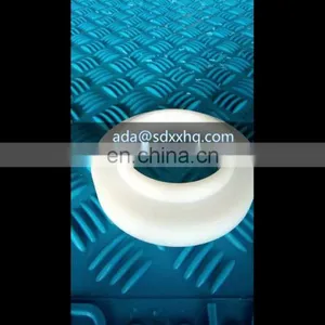 Polyethylene Roller, Idler Polyethylene Belt Conveyor UHMWPE Pile Roller,UHMW-PE Roller Chain Guides thumbnail-1