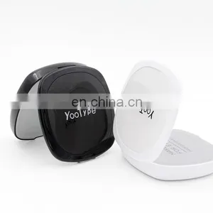 Led Light Compact Makeup Cosmetic Mirror With 4000mah Power Bank USB Charger thumbnail-4