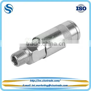 Pneumatic Quick Release Coupling, Long Stem Series Manual Connect, Quick Connect Couplers thumbnail-4