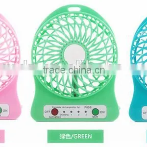 New Design Newest Rechargeable USB Fan With LED Light thumbnail-3