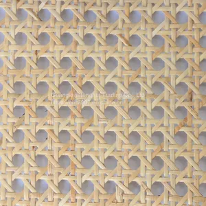 Plastic Eye Da Yellow Glue Plastic Hexagonal Rattan Octagonal Cat's Eye Mat Furniture Rattan Woven Material PE Rattan Mesh DIY Tray thumbnail-1