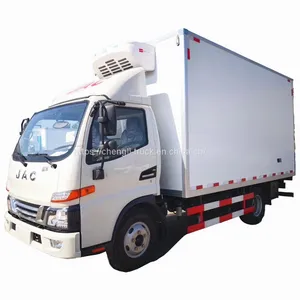 JAC 4x2 3ton 4ton 5ton 6ton 7ton 8ton Refrigerator Truck thumbnail-1
