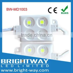 White SMD 5050 DC12V 4 Chips SMD LED Module Waterproof thumbnail-1