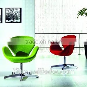 Wholesale Leather Arne Jacobsen Swan Chair Replica thumbnail-1