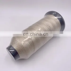 630D/2 Forever Factory Sale PET Dyed Sewing Thread Khaki Small King Tube With High Quality thumbnail-5