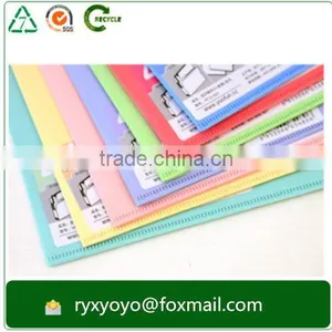 L Shape pp Plastic Hardcover a4 Size 3 Pockets File Folder Supplier's Choice thumbnail-5