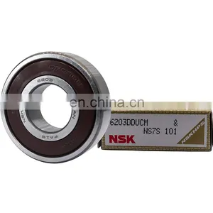 High Quality Single Row 6203DDU 6204 6205 6206 6207 6208 Deep Groove Ball Bearing For Automobile Gearbox NSK thumbnail-2