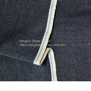 12.3oz Cheap Selvedge Jeans Wholesale Men Jacket Denim Fabric 100% Cotton W284923 thumbnail-3