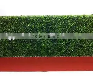 Artificial Boxwood Hedge With Planter thumbnail-1