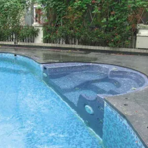 New Design Outdoor Semicircle Hot Tub For Swimming Pool Project thumbnail-5