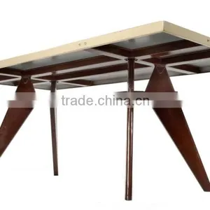 Dining Room Furniture Ash Wood Jean Prouve Dining Restaurant Table thumbnail-3