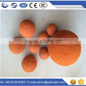 Concrete Pump Cleaning Balls/cylinders (5'',Medium,Natural Sponge) thumbnail-2