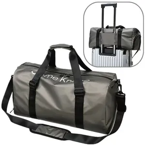 Leisure Outdoor Sports Fitness Bag Simple Style Multi-Functional Dry and Wet Separation Travel Bag thumbnail-2
