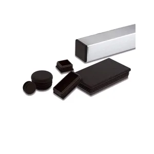 120x80mm 32x32mm 45x45mm Round Square Rectangular Pipe and Aluminum Structural Profile Plastic Plug Lid thumbnail-1