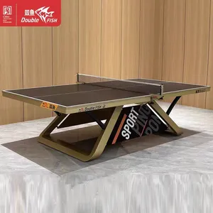 - Double Fish Table Tennis Table - Indoor Table Tennis Table - Model 228A Table Tennis Table - Model 233 Zhanchiwang Generation 2 Table Tennis Table thumbnail-4