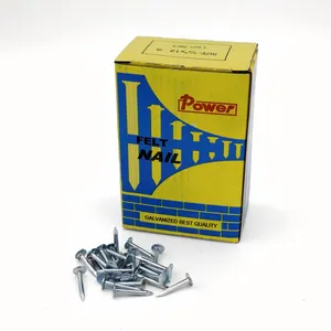 POWER Galvanized Felt Nails China for Roofing With 1.5mm Shank Diameter thumbnail-2