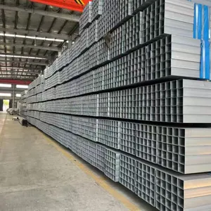 Square Steel & Rectangular Steel Pipe，Q195, Q235B, Q355B (16Mn), S235JR, S355JR thumbnail-4