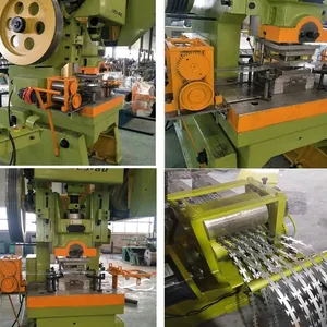 Automatic Used Steel Razor Wire Making Machine / Razor Barbed Wire Machine / Razor Wire Manufacturing Equipment Russia Price thumbnail-5