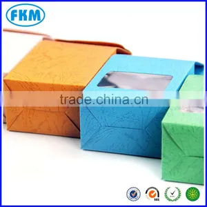 Embossing Kraft Paper Favor Box Wedding Party Gift Candy Boxes Food Chocolate thumbnail-5