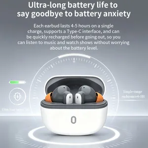 New Private Mold Bluetooth Earbuds A60 In-Ear TWS Earphones Earbuds thumbnail-4