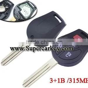 High Quality 3+1 Button Remote Key With 315MHZ for Nissa thumbnail-1