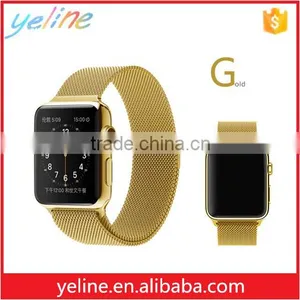 Milanese Material With Magnetic Button for Apple Watch Bands thumbnail-4