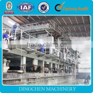 120-130 T/D, 3200mm Fourdrinier Type File Stock Paper Making Machine, Raw Material: Waste Paper, Virgin Pulp Board thumbnail-1