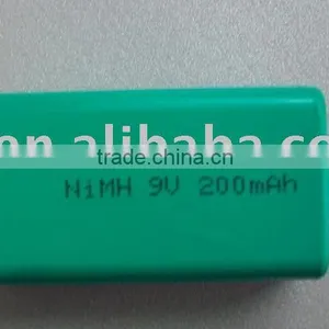 9V NIMH 200mah Batteries thumbnail-1