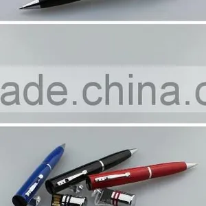 8GB Promotional Metal Twist Ball-point Pen With USB Function thumbnail-5
