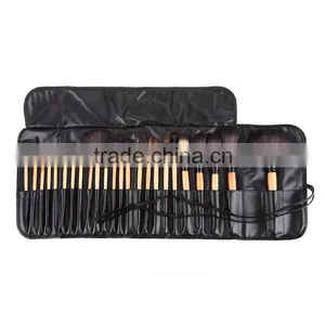24 Pcs Professional Cosmetic Powder Eyeshadow Blush Kit Makeup Brushes Set thumbnail-3