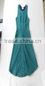Check Flower Fashion Design Dress thumbnail-1