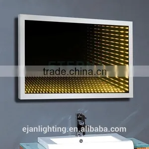 Moden Design CE IP44 3D Bathroom Fancy LED Lighted Infinity Mirror Quality Choice thumbnail-3
