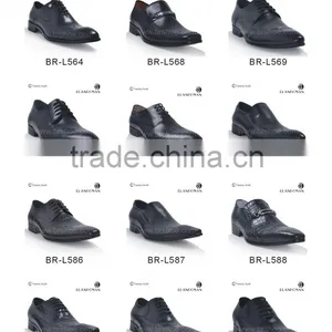Fashion Mens Patent Leather Black Shoes thumbnail-1