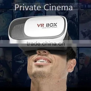 2016 Cheap Vr Box V2 3 D Vr Glasses Mobiles 3 D Glasses Print Logo Oem With Bluetooth Gamepad Virtual Reality thumbnail-6