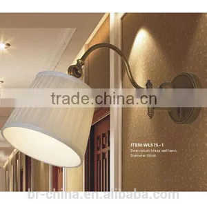 Brass Wall Lamp for Living Room/hotel WL575-1 thumbnail-1