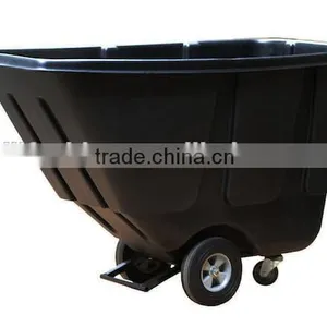 Tilt Truck, 1/2 Cu. Yd. Volume Capacity, 450 Lb. Load Capacity, Utility Hopper Type, Without Handle thumbnail-3