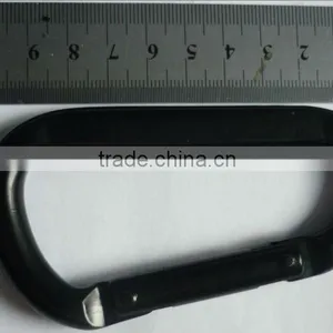 MANUFACTORY PRICE 8mm BLACK SPRING HOOK ZP WIRE ROPE ACCESSORY thumbnail-5