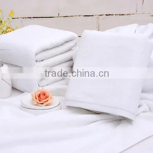 White Hotel Towel/Factory Price Cotton Beach Bath Towel thumbnail-3