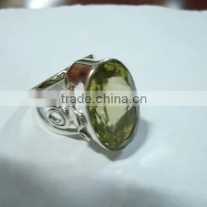 925 Silver Ring With Gemstone thumbnail-1