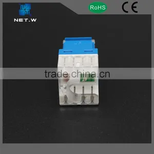 Rj45 Female Keystone Jack, Utp Cat6 Rj45 Keystone Jack thumbnail-1