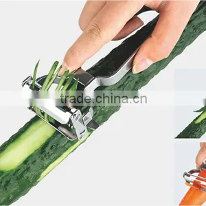 S/S 12*7.5*3 Kitchen Tools Double Stainless Steel Fruit&vegetable Peeler/potato Peeler Slicer thumbnail-2