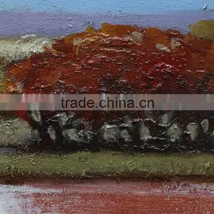 100% Handmade Museum Quality Portrait Canvas Fruit Oil Paintings thumbnail-5