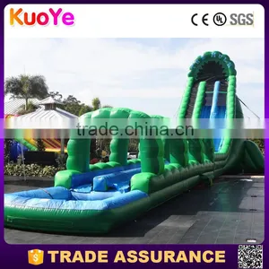 Fantastic 36ft Inflatable Hulk Giant Long Water Slide Price thumbnail-1